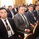Фото 24-kg.com. Генеральный директор ОАО «КГРК» Данияр Исаков, представитель российских акционеров Андрей Акимов и основной акционер «Центрально-Азиатской урановой компании» Владимир Попов