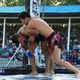 Фото WEF. Адилет Нурматов (справа) на турнире WEF 88 Proffight 38. Джалал-Абадская область, сентябрь 2019 года