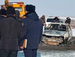 В&nbsp;Московском районе нашли сгоревшую машину с&nbsp;телами двух человек 