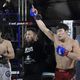 Фото WEF. Адилет Нурматов (справа) на турнире WEF 70 Proffight 29. Бишкек, февраль 2019 года