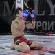 Фото WEF. Адилет Нурматов на турнире WEF 70 Proffight 29. Бишкек, февраль 2019 года