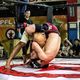 Фото @adiko.nurmatov. Адилет Нурматов (справа) на турнире PFL KG & One X One. Бишкек, февраль 2020 года
