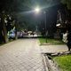 Фото пресс-службы мэрии Бишкека. В Дубовом парке обновили наружное освещение