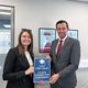 Фото из личного архива собеседницы. На вручении Chevening Scholarship
