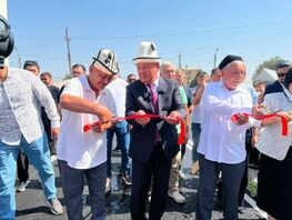 Gorky Street opened in Osh after major repairs