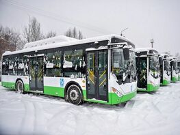 Водитель автобуса в&nbsp;Бишкеке подарил школьникам новогоднее настроение в&nbsp;час пик 