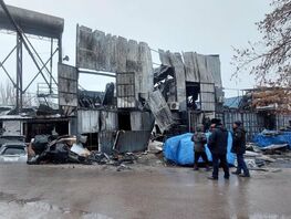 В&nbsp;Бишкеке на&nbsp;рынке сгорела торговая точка. Семья осталась без источника дохода 