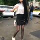 Фото скриншот из Instagram. Блогер снял видео, в котором сравнил девушек в коротких юбках с проститутками