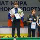 Фото Сергея Гилевича. Азиз Мадаминов (справа) на чемпионате мира по свободной пирамиде. Чолпон-Ата, 2019 год