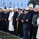 Фото пресс-службы президента. Садыр Жапаров вместе с тысячами кыргызстанцев принял участие в Айт намазе