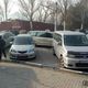 Фото ИА «24-kg.com». Таксисты занимают проезжую часть улицы Шопокова, Бишкек