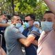 Фото 24-kg.com. В Бишкеке проходит митинг арендаторов торгового центра «Караван»