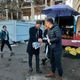 Фото партии «Социал-демократы». Раздача агитационных материалов